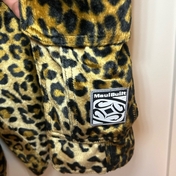 Vintage Maui Built fur leopard swim shorts - Picture 5 of 11